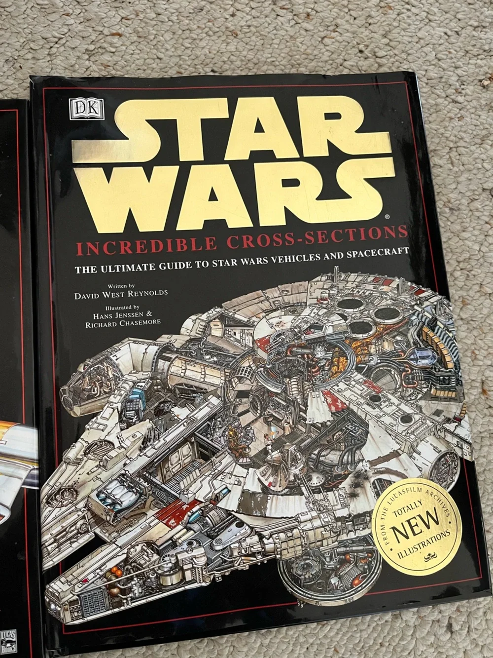 Star Wars Episode I & Incredible Cross-Sections Hardcover Books - Black